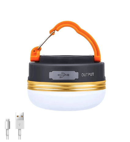 3 in 1 LED Camping Lantern Tent Light Rechargeable Mini Portable LED Lights  for Outdoor Camping Hiking Emergency Night Lamp