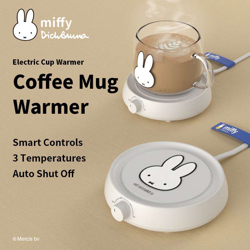 Cup Heater Coffee Mug Warmer Electric Hot Plate with 3 Temperature
