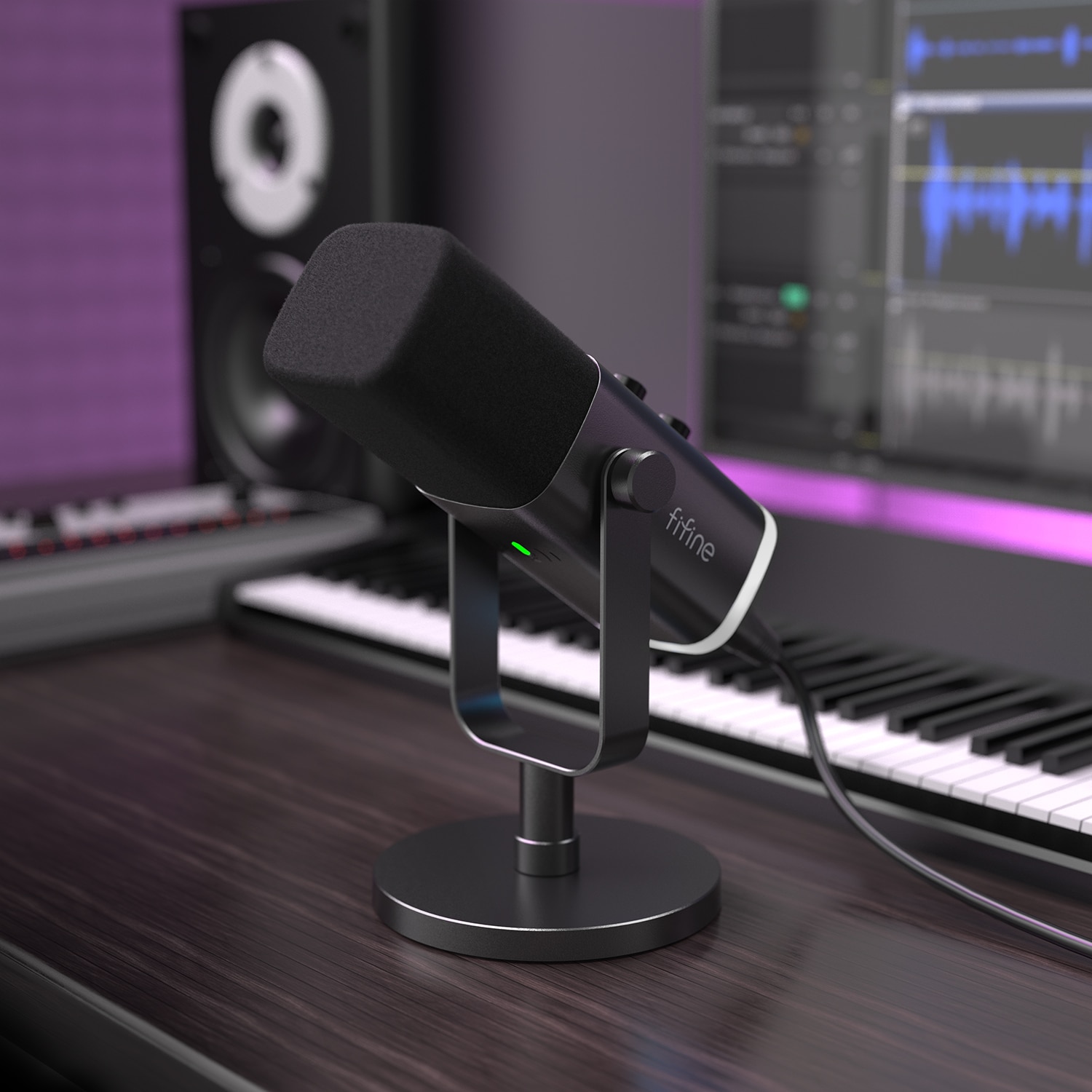Tutorial] of Levelling up FIFINE AmpliGame AM8 Audio with A Microphone Boom  Arm 